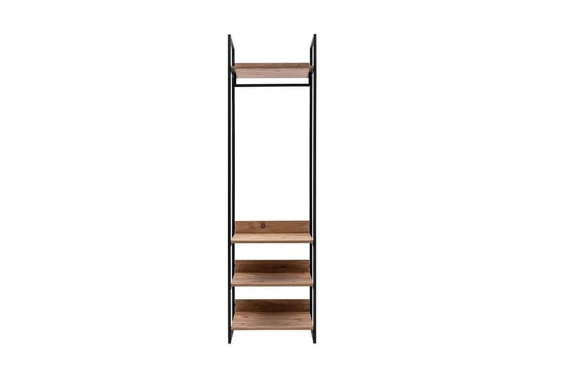 Garderob Rok 52x104 cm 11 Hyllor - Natur - Förvaring - Garderober & garderobssystem