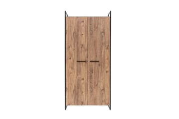 Garderob Rok 52x104 cm 11 Hyllor - Natur - Förvaring - Garderober & garderobssystem