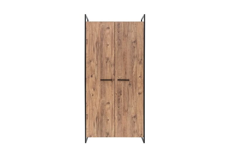 Garderob Rok 52x104 cm 11 Hyllor - Natur - Förvaring - Garderober & garderobssystem