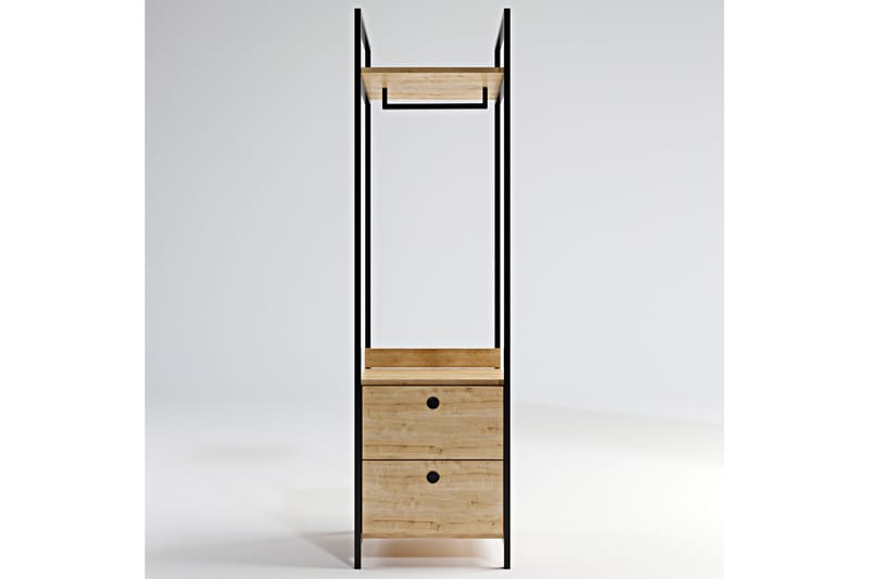 Garderob Ruseni 50x40 cm - Natur - Förvaring - Garderober & garderobssystem