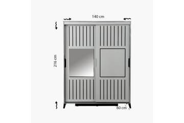 Garderob Skoglund 130 - Valnöt - Förvaring - Garderober & garderobssystem