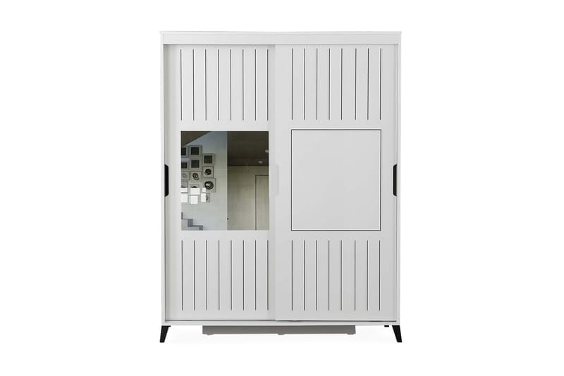 Garderob Skoglund 130 - Vit - Förvaring - Garderober & garderobssystem