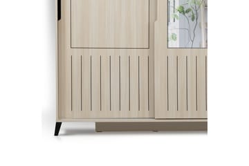 Garderob Skoglund 150 - Ljus Trä - Förvaring - Garderober & garderobssystem