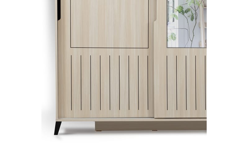 Garderob Skoglund 150 - Ljus Trä - Förvaring - Garderober & garderobssystem
