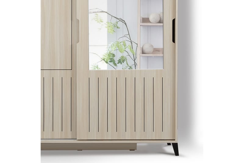Garderob Skoglund 150 - Ljus Trä - Förvaring - Garderober & garderobssystem
