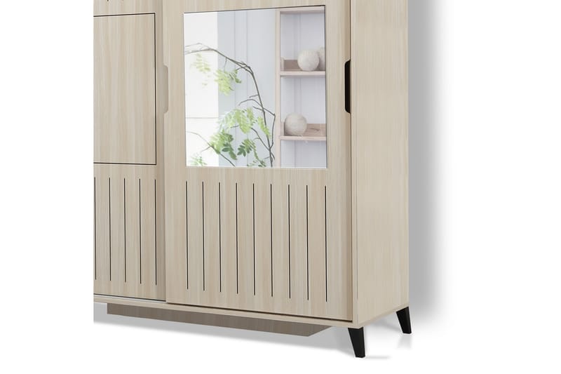 Garderob Skoglund 150 - Ljus Trä - Förvaring - Garderober & garderobssystem