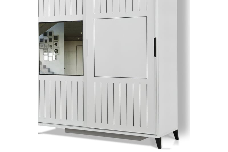 Garderob Skoglund 160 - Vit - Förvaring - Garderober & garderobssystem