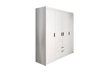 Garderob Sveaborg 53x190x176,3 cm - Vit - Förvaring - Garderober & garderobssystem