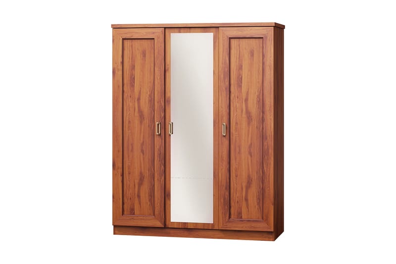 Garderob Tadeusz 135x57x190 cm - Brun - Förvaring - Garderober & garderobssystem
