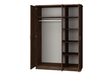 Garderob Tadeusz 135x57x190 cm - Brun - Förvaring - Garderober & garderobssystem