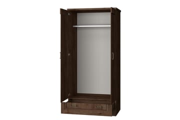 Garderob Tadeusz 90x57x190 cm - Brun - Förvaring - Garderober & garderobssystem