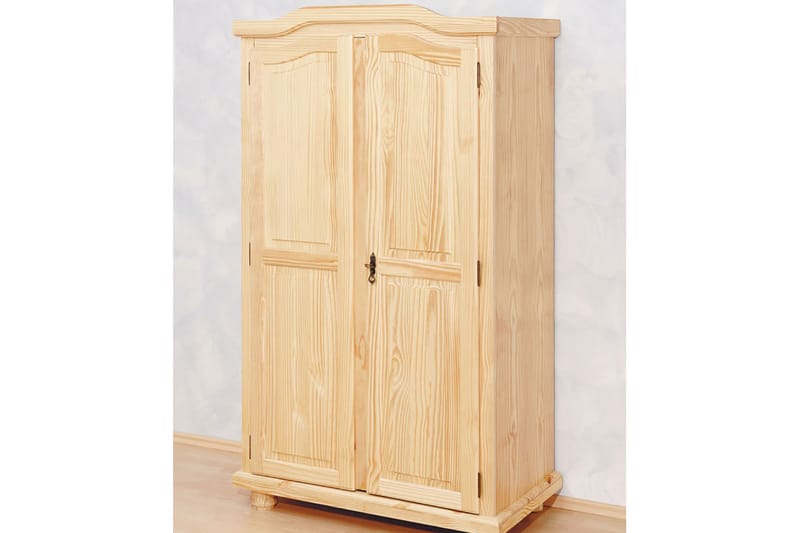 Garderob Toulouse 104 cm - Furu - Förvaring - Garderober & garderobssystem