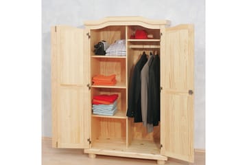 Garderob Toulouse 104 cm - Furu - Förvaring - Garderober & garderobssystem