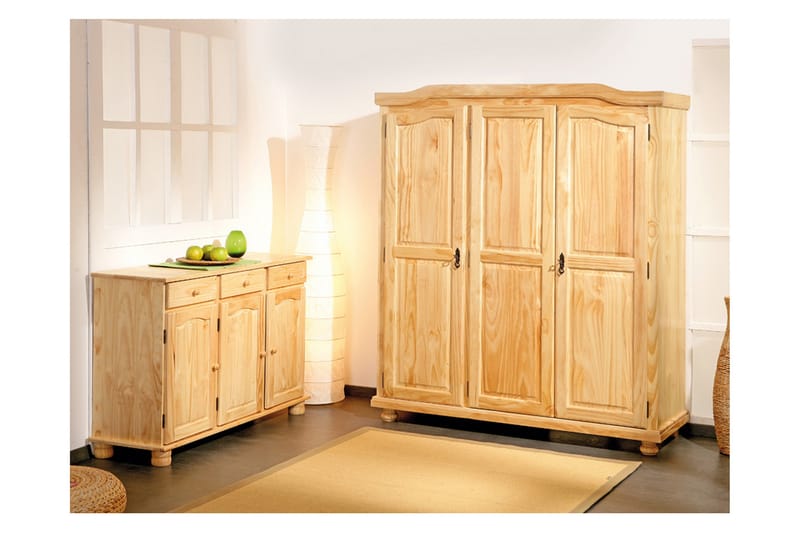 Garderob Toulouse 150 cm - Furu - Förvaring - Garderober & garderobssystem