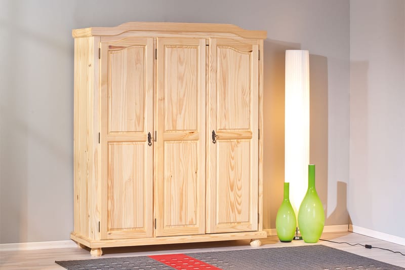 Garderob Toulouse 150 cm - Furu - Förvaring - Garderober & garderobssystem