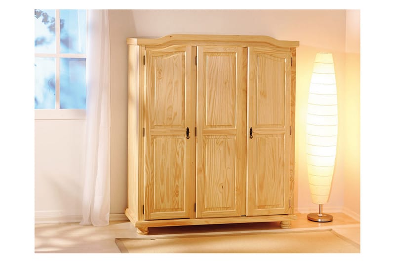 Garderob Toulouse 150 cm - Furu - Förvaring - Garderober & garderobssystem