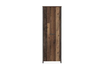 Garderob Treknow 67 cm - Brun|Grå - Förvaring - Garderober & garderobssystem