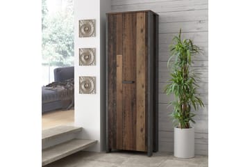 Garderob Treknow 67 cm - Brun|Grå - Förvaring - Garderober & garderobssystem