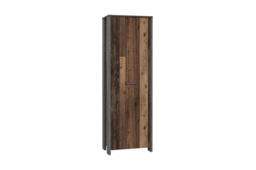 Garderob Treknow 67 cm - Brun|Grå - Förvaring - Garderober & garderobssystem