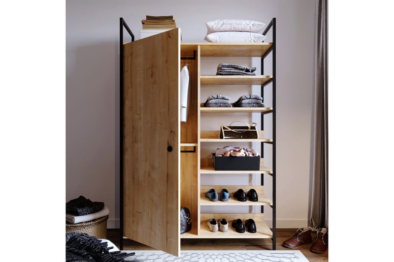 Garderob Trendel 100x40 cm - Natur - Förvaring - Garderober & garderobssystem