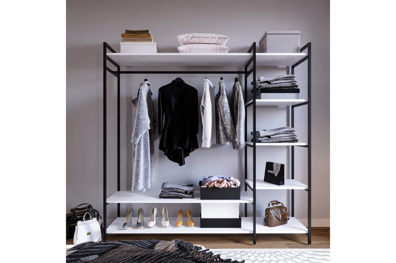 Garderob Trendel 100x40 cm - Vit - Förvaring - Garderober & garderobssystem