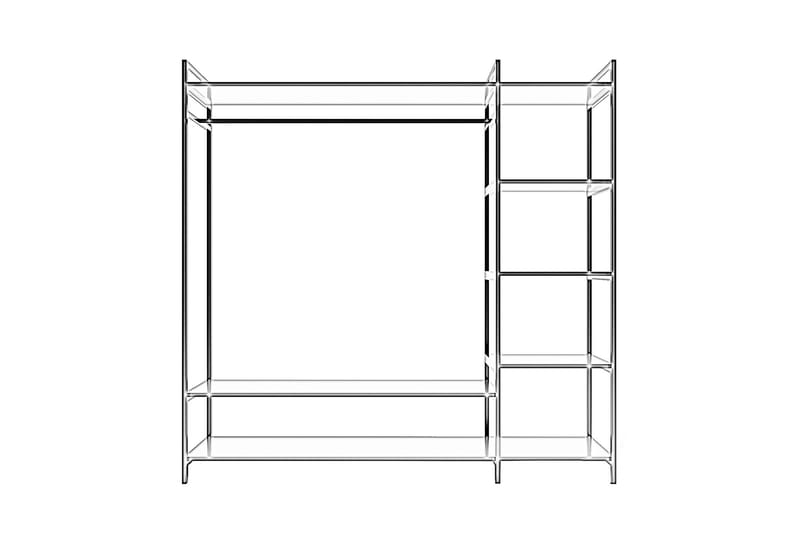 Garderob Trendel 100x40 cm - Vit - Förvaring - Garderober & garderobssystem