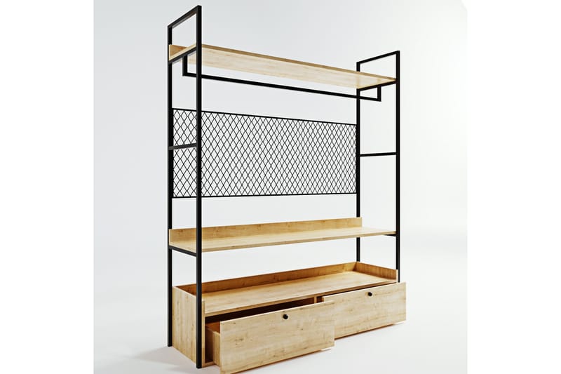 Garderob Trendel 148x42 cm - Natur - Förvaring - Garderober & garderobssystem