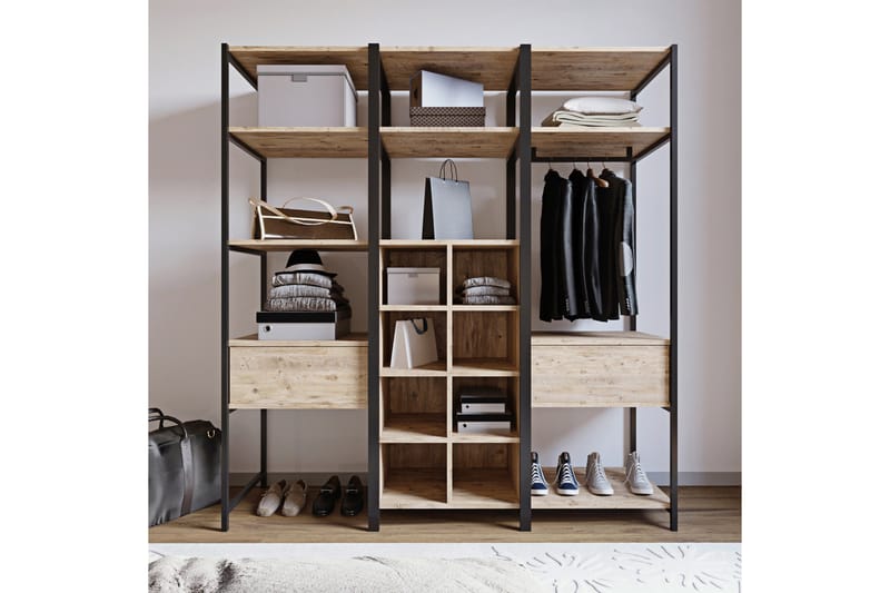 Garderob Trendel 180x40 cm - Natur - Förvaring - Garderober & garderobssystem