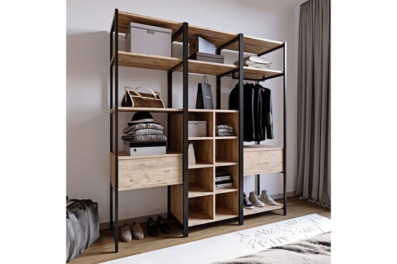 Garderob Trendel 180x40 cm - Natur - Förvaring - Garderober & garderobssystem