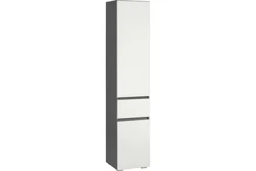 Garderob utan spegel Hudnall Garderob 38x35 cm Hög Natur,Antracit - Förvaring - Garderober & garderobssystem