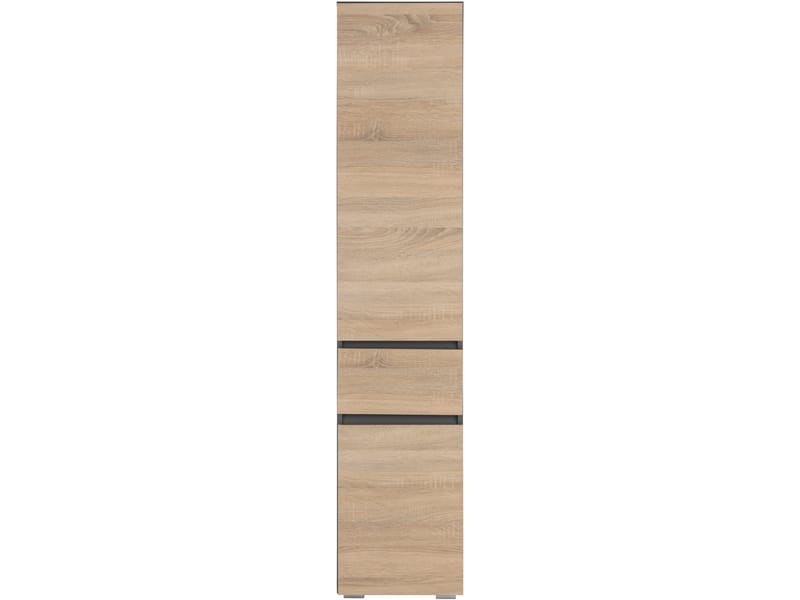 Garderob utan spegel Hudnall Garderob 38x35 cm Hög Natur,Antracit - Förvaring - Garderober & garderobssystem