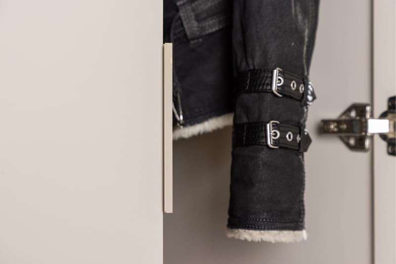 Garderob utan spegel Venture Home Nice Garderob 60x177 cm Beige Beige - Förvaring - Garderober & garderobssystem