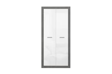 Garderob Uzunkop 54x92 cm - Grå/Vit - Förvaring - Garderober & garderobssystem