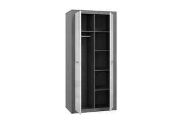 Garderob Uzunkop 54x92 cm - Grå/Vit - Förvaring - Garderober & garderobssystem