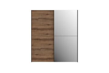 Garderob Velingrad 62x171 cm - Brun/Svart - Förvaring - Garderober & garderobssystem