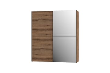 Garderob Velingrad 62x171 cm - Brun/Svart - Förvaring - Garderober & garderobssystem