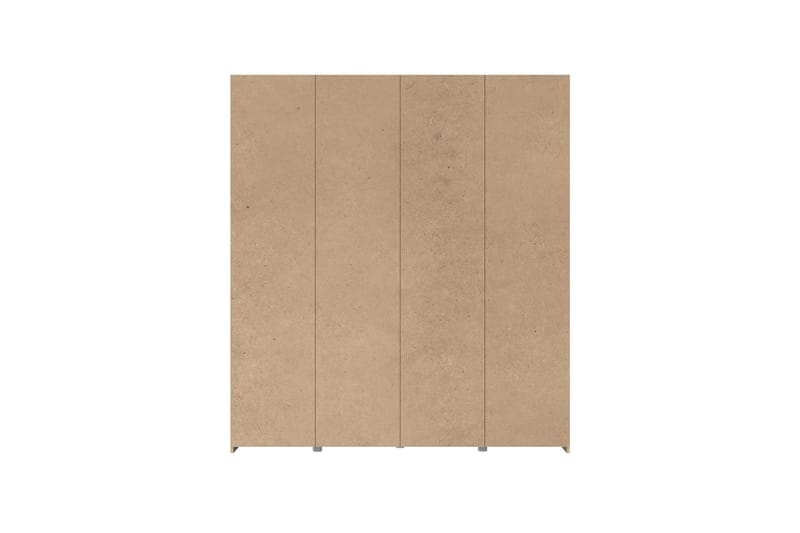 Garderob Velingrad 62x171 cm - Brun/Svart - Förvaring - Garderober & garderobssystem