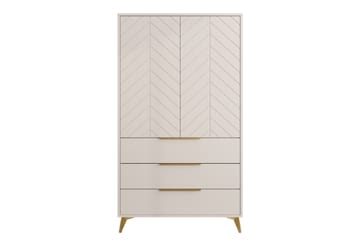 Garderob Vemdalen 104 cm - Sand beige - Förvaring - Garderober & garderobssystem