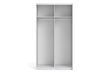 Garderob Verona 122 cm 2 Högglansdörrar 2 Hyllor Vit - Tvilum - Förvaring - Garderober & garderobssystem