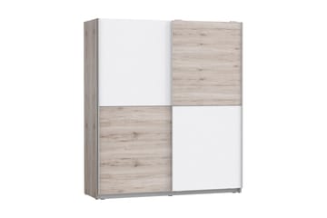 Garderob Villemaire 170x191 cm - Ljusbrun - Förvaring - Garderober & garderobssystem