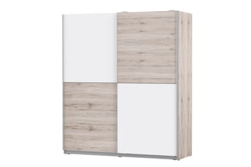 Garderob Villemaire 170x191 cm - Ljusbrun - Förvaring - Garderober & garderobssystem