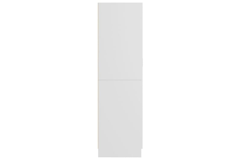 Garderob vit 82,5x51,5x180 cm spånskiva - Vit - Garderober & garderobssystem - Garderobsskåp