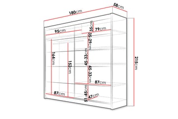 Garderob Wallinford - Förvaring - Garderober & garderobssystem