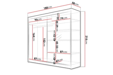 Garderob Wallinford - Förvaring - Garderober & garderobssystem