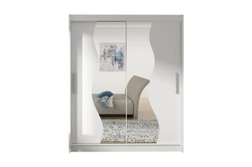 Garderob West 150x58x200 cm - Vit - Förvaring - Garderober & garderobssystem