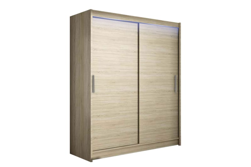 Garderob Westa 150x58x200 cm - Beige - Garderober & garderobssystem - Garderobsskåp