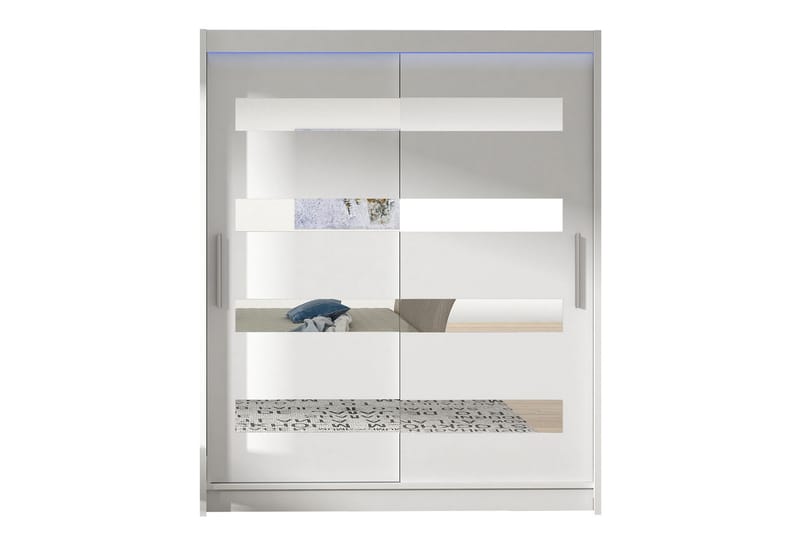 Garderob Westa 150x58x200 cm - Vit - Förvaring - Garderober & garderobssystem
