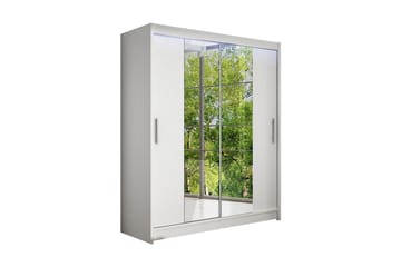 Garderob Westa 150x58x200 cm - Vit - Förvaring - Garderober & garderobssystem
