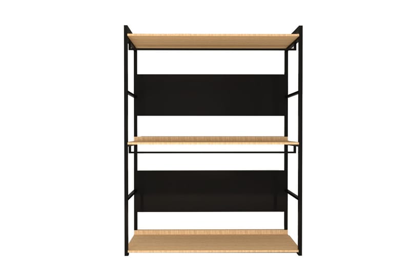 Garderob Zakkum 160x170 cm - Brun - Förvaring - Garderober & garderobssystem