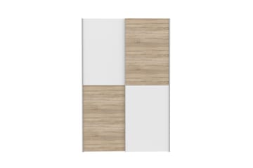 Garderob Zlatograd 62x120 cm - Brun/Vit - Förvaring - Garderober & garderobssystem